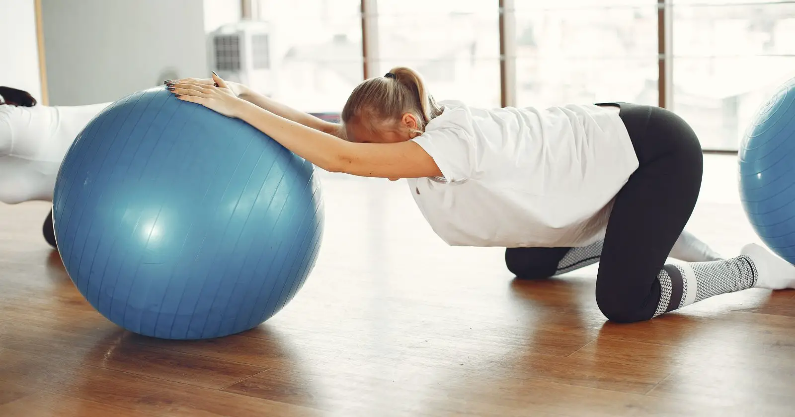 Stability Ball Stretching